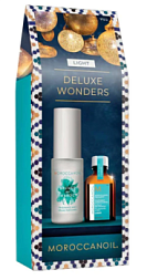 Moroccanoil Набор Delux Wonders Light: Восстанавливающее масло 15 мл+ Fragrance Mist Парфюмированный мист для волос и тела 30 мл
