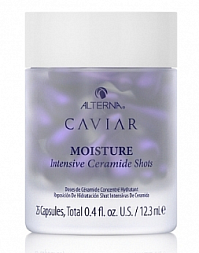 Alterna Caviar Moisture Intensive Ceramide Shots 25 капсул с церамидами для глубокого увлажнения волос 