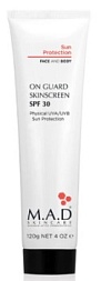 M.A.D Skincare On Guard Skinscreen SPF 30 Защитный крем для лица и тела 120 гр