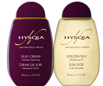 Hysqia Kit Набор: Silky Cream Крем для интимной гигиены 50+Colden Silk Чувственное масло для тела 50 мл 
