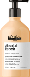 L’Oreal Absolut Repair Лореаль Голд Gold Shampoo Шампунь для восстановления волос 500 мл