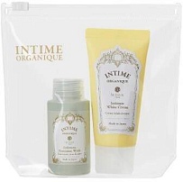 Intime Organique Kit Дорожный Набор (Деликатный очищающий гель/Осветляющий крем для деликатных зон) 30 мл+30 гр
