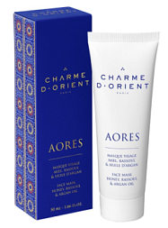 Charme d’Orient маска для лица «Рассул и мед» 50 мл Линия Аорес AORES Masque visage miel, Rassoul & l’huile 