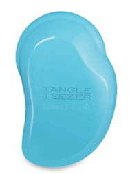Расческа Tangle Teezer Original Thick&Curly Лазурный Голубой Azure Blue 