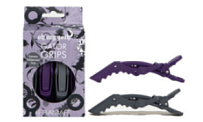 Framar Gator Grips Зажим с прорезиненным покрытием «О, май гот!» Oh My Goth, 4 шт