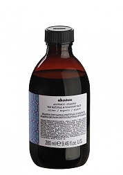 Davines Alchemic Shampoo For Natural And Coloured Hair Шампунь Алхимик (Серебро) 280 Мл 