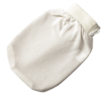Charme d’Orient Кесса рукавица для пилинга мягкая 95% вискоза, цвет-белая Kassa Standard