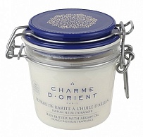 Charme D'Orient Beurre de Karité Масло карите с аргановым маслом с ароматом цветков апельсинового дерева 10 гр