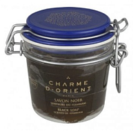 Charme d’Orient Мыло черное 200 гр с ароматом эвкалипта Savon noir senteurs du hammam 