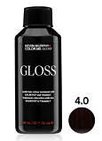 Color.Me Gloss Полуперманентный гелевый краситель c Acidic 4.0/4N 60 мл Med.Brown.Natural Шатен Натуральный с кислым pH