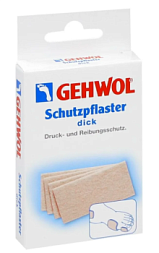 Gehwol Schutzpflaster Толстый защитный пластырь 4 штуки 