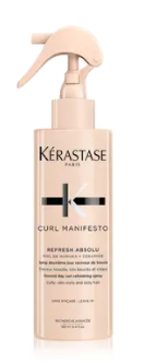 Kerastase Curl Manifesto Spray Спрей для восстановления укладки кудрявых волос Refresh Absolu 190мл