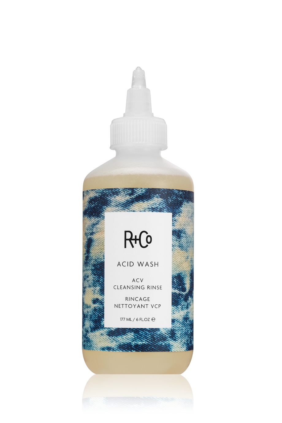 R+Co ACID WASH ACV Cleansing Rinse/КИСЛОТНЫЙ ДОЖДЬ деликатно очищающий шампунь для кожи головы 177 мл