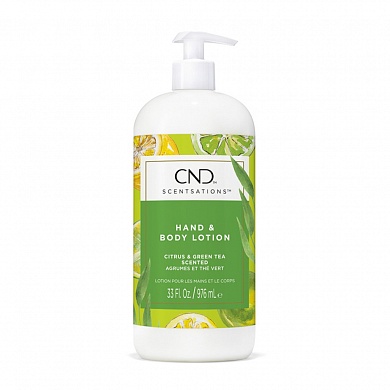Лосьон для рук и тела CND Цитрус & Зеленый Чай Scentsations hand body lotion 976 мл