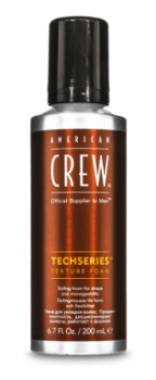 American Crew Моделирующая пенка 200 мл Foam для укладки волос Techseries Texture 