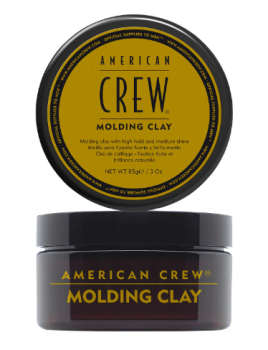 American Crew Формирующая глина Molding Clay сильной фиксации, уровень блеска Средний 85 гр