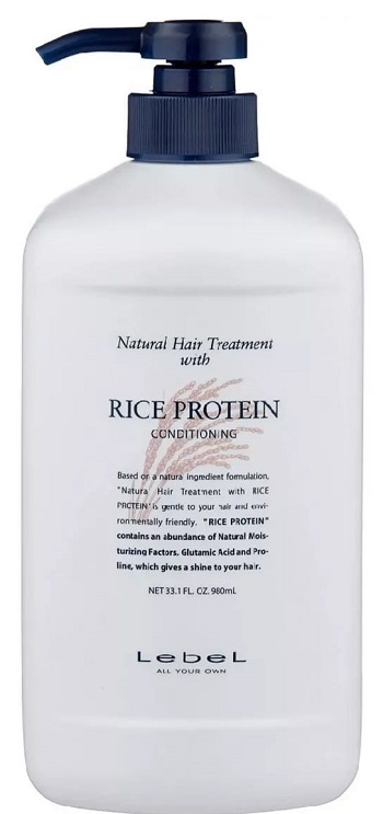 Lebel Маска Для Волос Кондиционирующая Rice Protein 980 мл