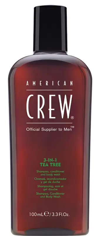 American Crew Средство для волос 3 в 1 чайное дерево 100 мл