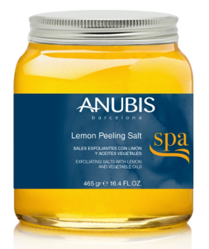 Anubis Barcelona Солевой скраб 465 гр Lemon Peeling Salt «Лимон» 