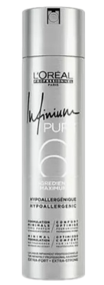 L'Оrеаl Рrоfеssiоnnеl Лак без запаха сверхсильной фиксации 300 мл Infinium Pure Extra Strong 4 