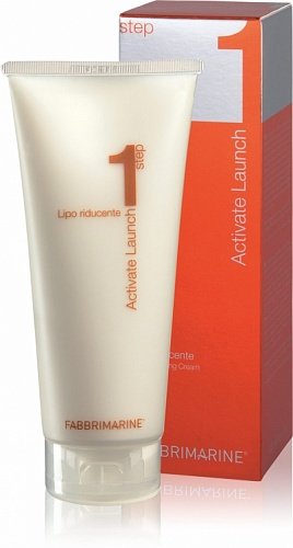 Fabbrimarine Step 1 Activate Launch Lipo riducente / Body Slimmimg Cream Крем для коррекции фигуры липолитический «Шаг 1. Активация» 200 мл