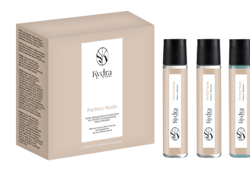 Kydra Le Salon Perfect Nude Make-Up Remover Jelly For Coloring Набор гелей 3*60 мл для удаления искусственного пигмента с волос With Sigesbeckia, Soy And Shikakai Extracts с экстрактами сои, шакакай и сигезбекии 