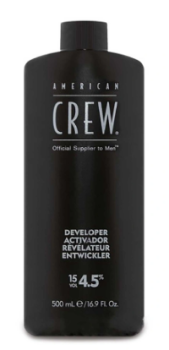 American Crew Активатор Precision для покрытия седины Биоактиватор, 4,5%, 500 мл VOL15 Peroxide