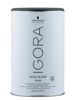 Schwarzkopf Professional Осветляющий порошок без пыли 450 гр Igora Vario Blond Super Plus синий