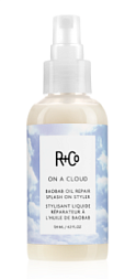 R+Co On A Cloud Baobab Oil Repair Splash On Styler 124 мл «На облаке» Несмываемый уход для восстановления волос с маслом баобаба