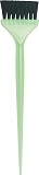 Dewal Кисть Для Окрашивания Зеленая С Черной Волнистой Щетиной 50 Мм
