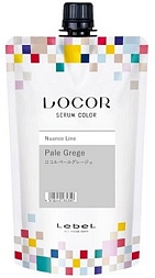 Lebel LOCOR Serum Color Краситель-уход оттеночный Бледно-серый Pale Grege 300 гр