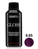 Color.Me Gloss Полуперманентный гелевый краситель c Acidic 6.85/6VM 60 мл Dark.Blonde.Violet.Mahogany Темный Блонд Фиолет Махагон с кислым pH  