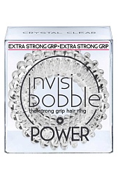 Invisibobble Power Crystal Clear Резинка Для Волос (3 Шт.)