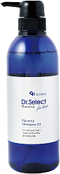 Dr Select Плацентарный шампунь Placenta Shampoo ЕХ 500 мл