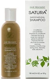 Satura Shampoo Шампунь для волос натуральный Sheer Natural 100 мл