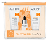 Anubis Barcelona PolivitaminiC Набор дорожный: Антиоксидантный Крем Витаминизирующий 20 мл, Антиоксидантная Маска антиоксидантная с вит.С 20 мл, Бустер-сыворотка антиоксидантная 10 мл Travel Kit