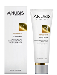 Anubis Barcelona Маска 50 мл двойного действия Effectivity Gold Mask «Золотое свечение» 