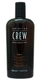 American Crew 3 в 1: Шампунь+кондиционер+гель для душа 450 мл
