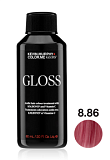 Color.Me Gloss Полуперманентный гелевый краситель c Acidic 8.86/8VR 60 мл Light.Blonde.Violet.Red Светлый Блонд Фиолет Красный с кислым pH