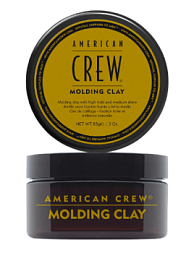 American Crew Формирующая глина Molding Clay сильной фиксации, уровень блеска Средний 85 гр