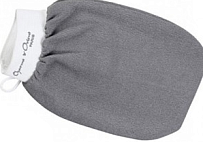 Charme d’Orient Кесса 95% вискоза рукавица для пилинга, средняя, серая (терракотовая) Kassa Qualité 