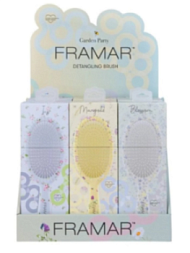 Framar Detangle Brush Распутывающая щетка Detangle Brush «Вечеринка в саду» 9 шт