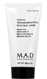 M.A.D Scincare Youth Transformation Glycolic Mask Омолаживающая маска с гликолевой кислотой 60 гр