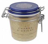 Charme D'Orient Gommage corps à la pierre d’alun parfum Ambre Гоммаж квасцовый с ароматом янтаря 300 гр