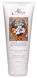 Alia Skin Care Крем для тела питательный и увлажняющий с маслами миндаля и оливы Body cream nourishes & moisturizes 200 мл