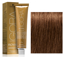 Schwarzkopf Professional Краска для волос 60 мл Igora Absolute 7-560 Средний Русый Золотистый Шоколадный