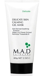 M.A.D Skincare Delicate Skin Calming Gel Mask Успокаивающая гелевая маска для ухода за чувствительной кожей 60 гр