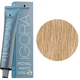 Schwarzkopf Professional Краска для волос 60 мл Igora Highlifts, 10-0 Экстрасветлый блондин натуральный 