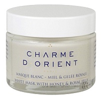 Charme D'Orient Masque blanc miel & gelée royale Маска медовая «Белые кристаллы» 250 гр