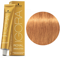 Schwarzkopf Professional Краска для волос 60 мл Igora Absolute 9-60 блондин шоколадный натуральный 